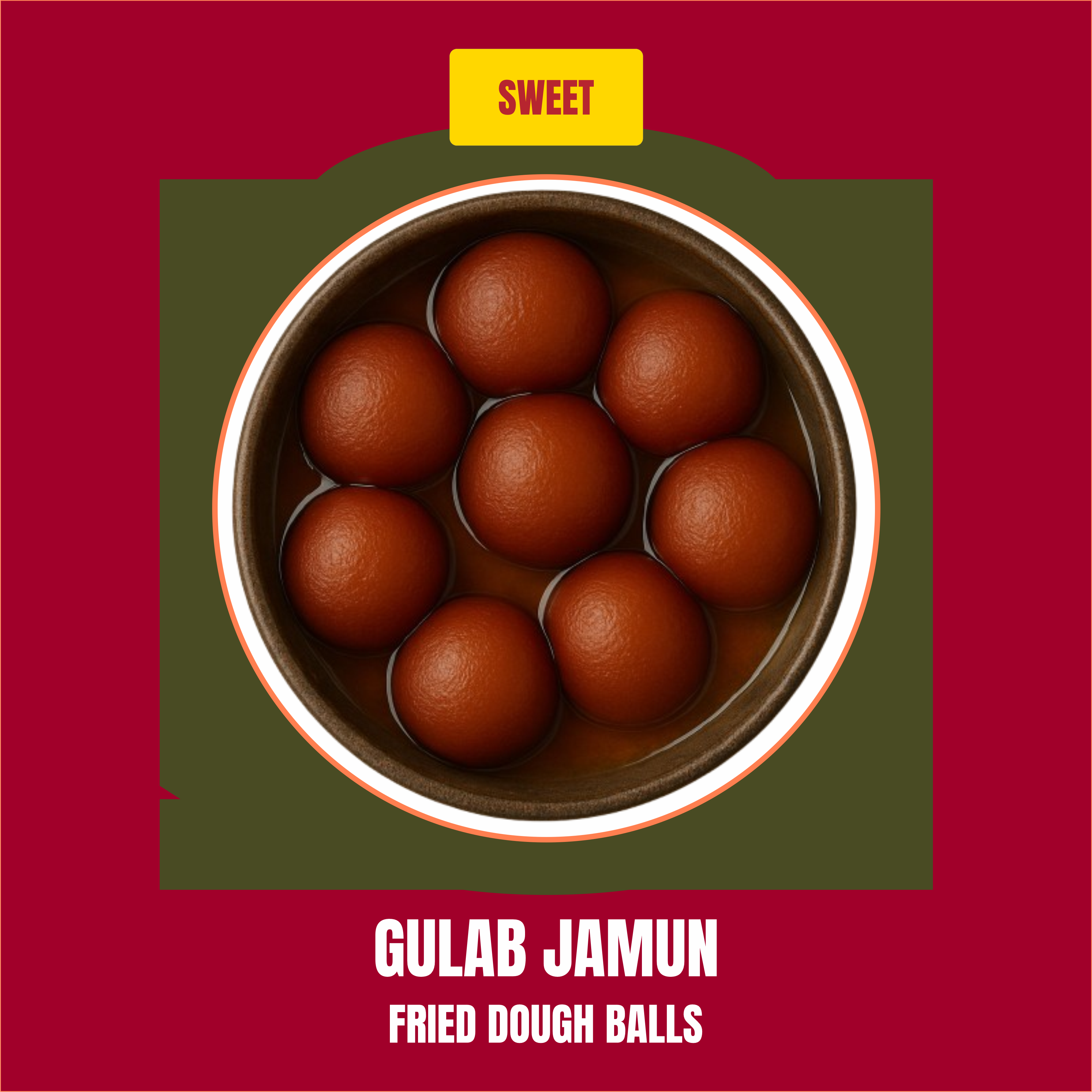 Gulab Jamun 2 PCS.